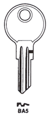 Hook 7142: jma = BS-4d - Keys/Cylinder Keys- General