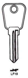 Hook 295: LF-7 JMA 19 HD = LF85 H71 H071 - Keys/Cylinder Keys- General