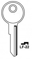 Hook 296: jma = LF-22 - Keys/Cylinder Keys- General