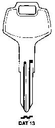 Nissan Hook 337 jma = DAT-12 DAT-10 DAT-6 HD = DT23 C56 - Keys/Cylinder Keys- Car