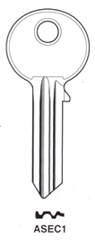 Hook 409: AL2 ASEC 5pin AL-2 JMA HD = ASEC1 H657 H0657 - Keys/Cylinder Keys- General