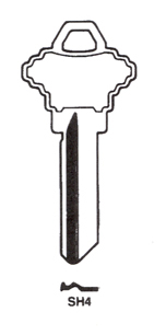 Hook 432: Errebi = SH6L JMA SLG-6 - Keys/Security Keys