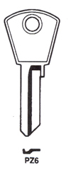Hook 442: jma = PAP-5 - Keys/Cylinder Keys- General