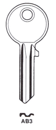 Hook 482: Abus Hd = 7d H18 - Keys/Cylinder Keys- General