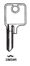 Hook 546: jma = dom-11i - Keys/Cylinder Keys- General