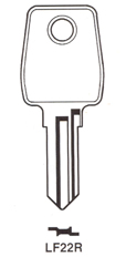 Hook 693: Errebi = LF23R - Keys/Cylinder Keys- General