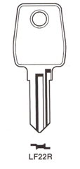 Hook 693: Silca LF22R - Keys/Cylinder Keys- General
