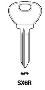 Hook 734: Simplex SX6R - Keys/Cylinder Keys- Car