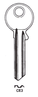 Hook 740: JMA = CE-51d - Keys/Cylinder Keys- General