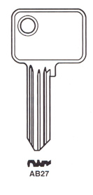 Hook 768: jma = ABU-5d - Keys/Cylinder Keys- General