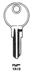 Hook 811: Errebi =YU3 JMA = YA-27D - Keys/Cylinder Keys- General