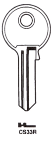 Hook 929: jma = ABU-15 - Keys/Cylinder Keys- General