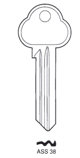 Hook 1036: ....jma = AS-N7 - Keys/Cylinder Keys- General