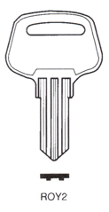 Hook 1223: hd = ROY2 H549 - Keys/Security Keys