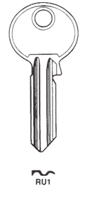 Hook 1373: Hd = 1AR H450 Silca RU1 - Keys/Security Keys