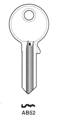 Hook 6055: jma = ABU-20 ERREBI= AU58R - Keys/Cylinder Keys- General