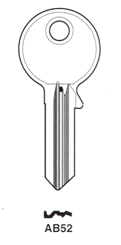 Hook 6055: jma = ABU-20 ERREBI= AU58R - Keys/Cylinder Keys- General