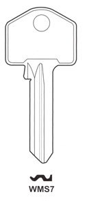 Hook 1636: WMS WMS7 H623 H0623 jma = WM-1d - Keys/Cylinder Keys- General