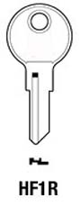 Hook 1704: .. Errebi = HAF2R JMA = HAF3d - Keys/Cylinder Keys- General