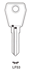 Hook 1731: JMA = LF-43 - Keys/Cylinder Keys- General