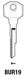 Hook 1920: jma = bur-6 - Keys/Cylinder Keys- General