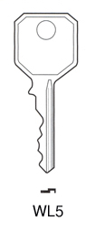 Hook 5209 window lock key jma = KWL18....hd = WL5 - Keys/Window Lock Keys