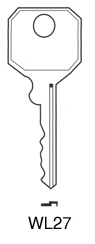 Hook 5225 window lock key jma = KWL4....hd = WL27