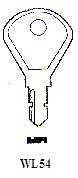 Hook 5236 window lock key jma = KWL24....hd = WL54 SARACEN - Keys/Window Lock Keys