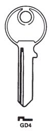 Hook 815: Guard GD4 - Keys/Cylinder Keys- General
