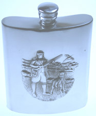 Flask 840FL Shooting 6oz - Engravable & Gifts/Flasks